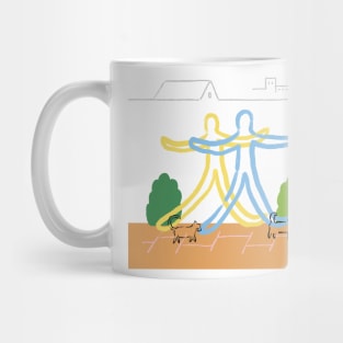 Let's walk slowly Mug